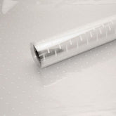 Cellophane Spots Hamper Wrap, Roll 100m x 80cm - White spots
